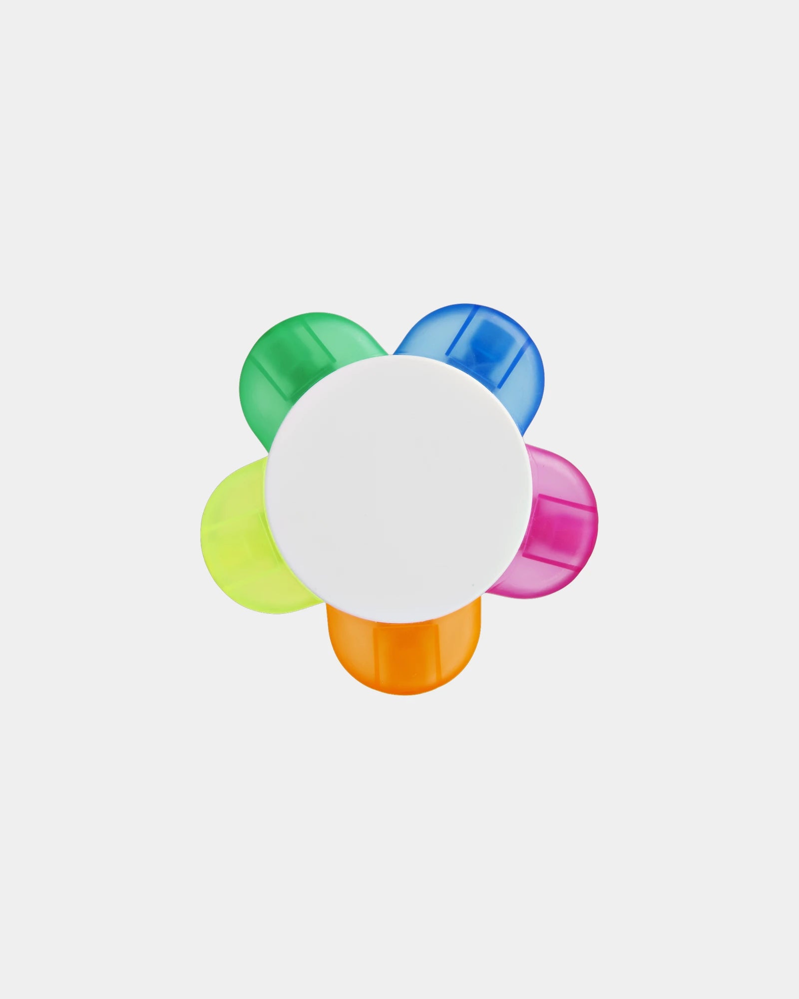 Surligneur Flower 5 couleurs plastique à personnaliser - 1